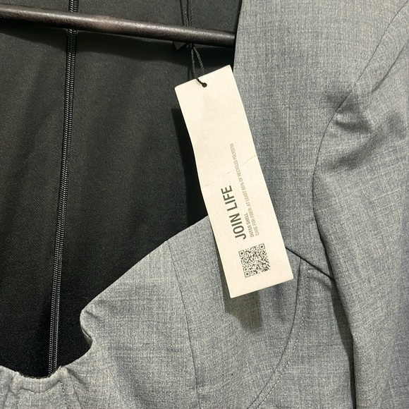 NWT Zara Long Sleeve Dress with Zipper Back and Cuff a235 - Picture 3 of 5